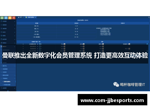 曼联推出全新数字化会员管理系统 打造更高效互动体验
